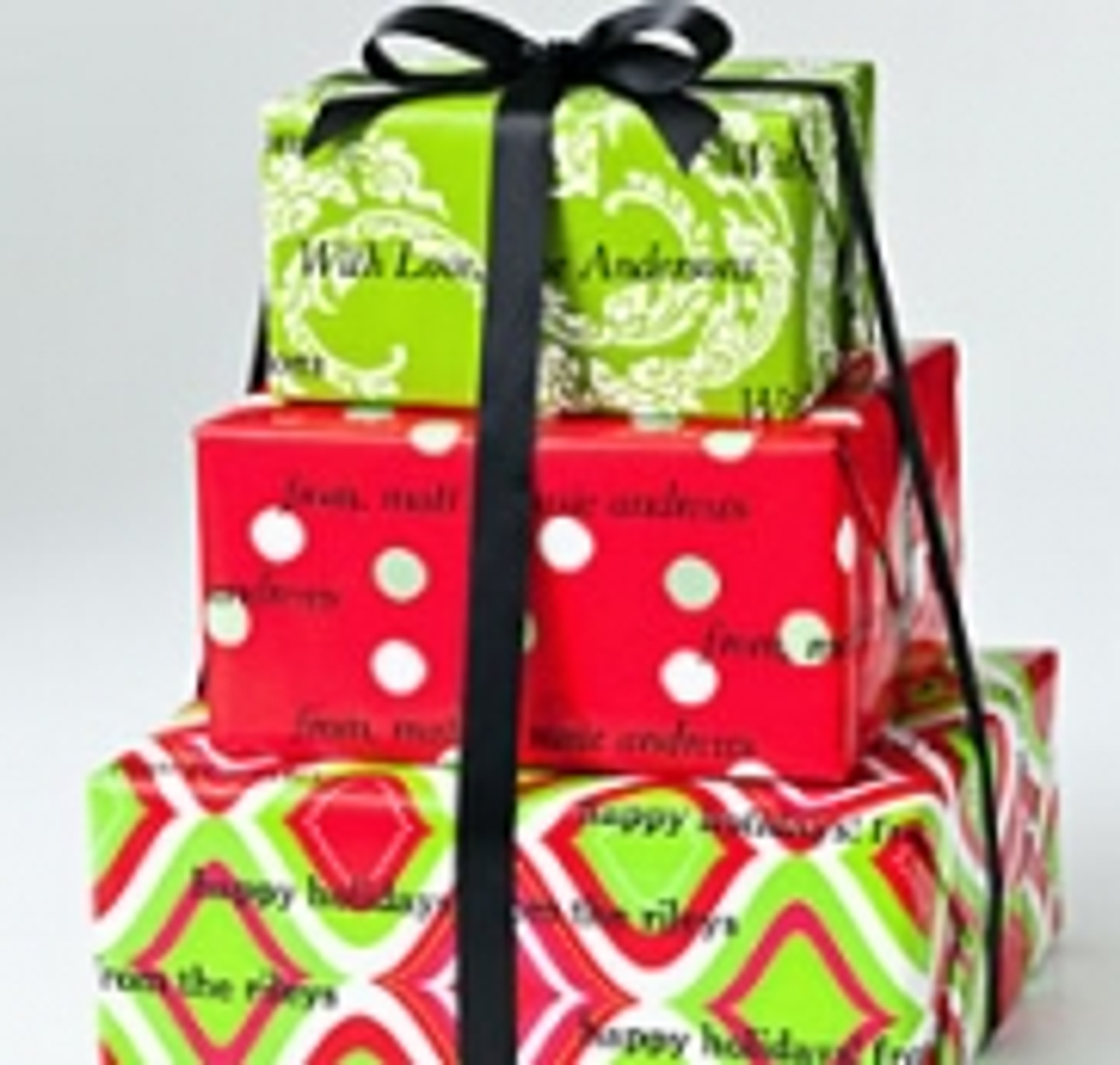 Personalized Gift Wrap - Christmas and Holiday